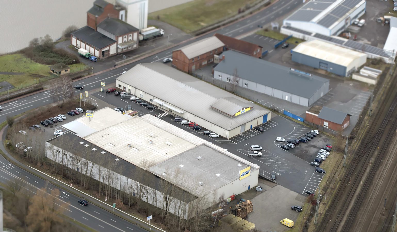 HAKA Handelszentrale von oben